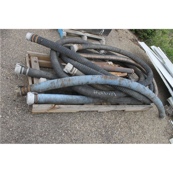 Box of camlock fittings and hoses.