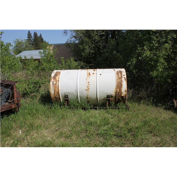 300 Gallon tank on Skid