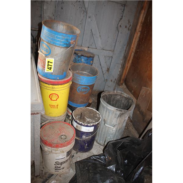 5 Gal. Pails.