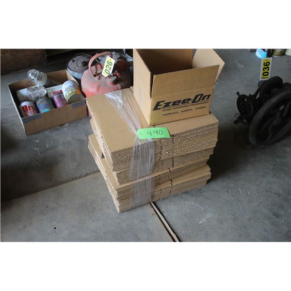 Approx. 50 8"x10" cardboard boxes
