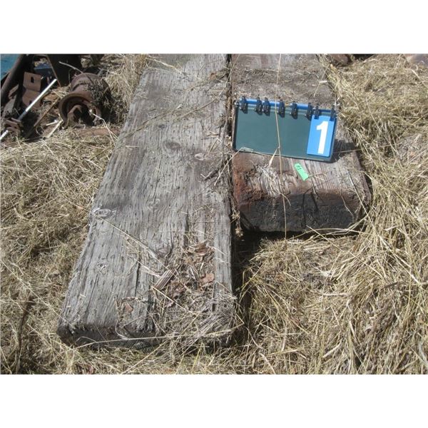 2- Bridge Deck Timber 18" x 7" x 28'