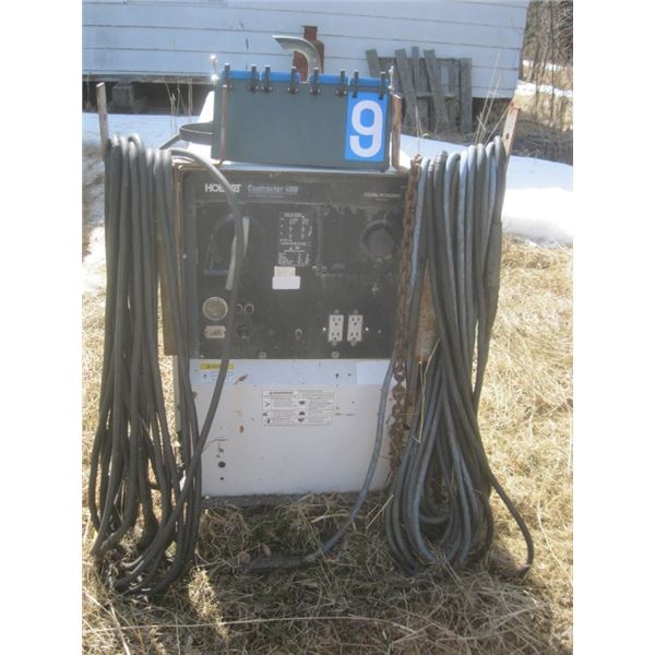 Hobart diesel contractor 400 arc welder generator