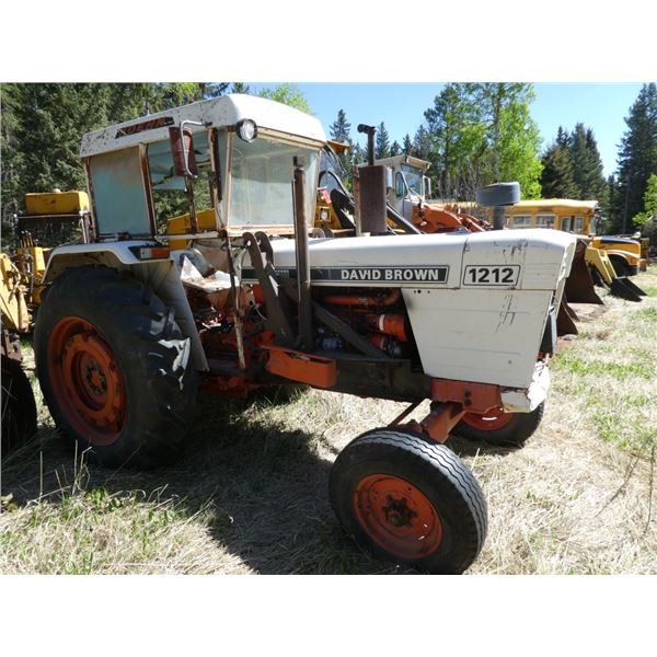 David Brown 1212 Diesel tractor c/w cab,PTO
