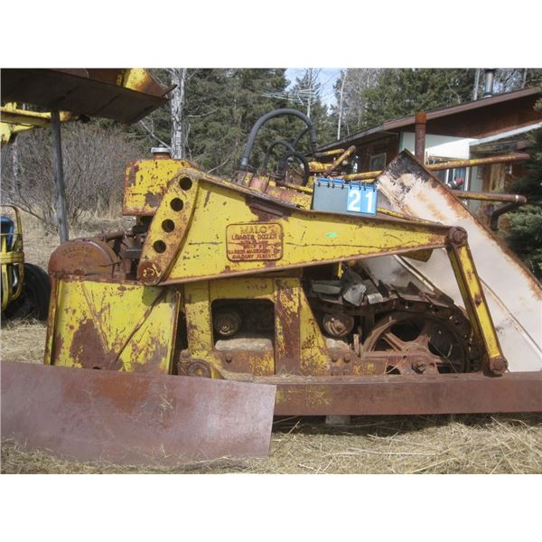Malo HD14A  Antique dozer.c/w winch,