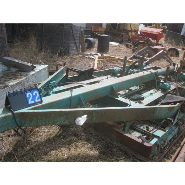 Jackson flat deck 98" x 14' for parts