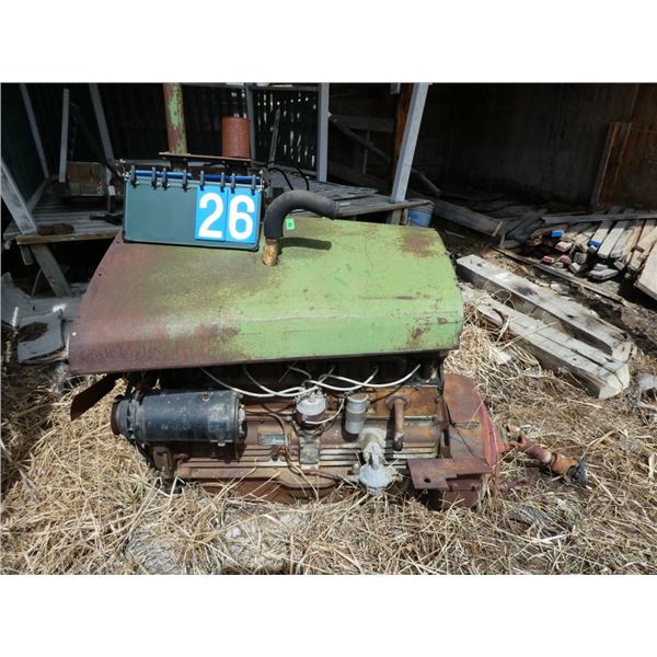 Antique 6 cylinder gas motor