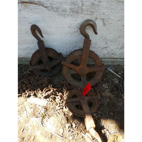 Vintage Chain Hoist
