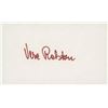 Vera Ralston signature cut