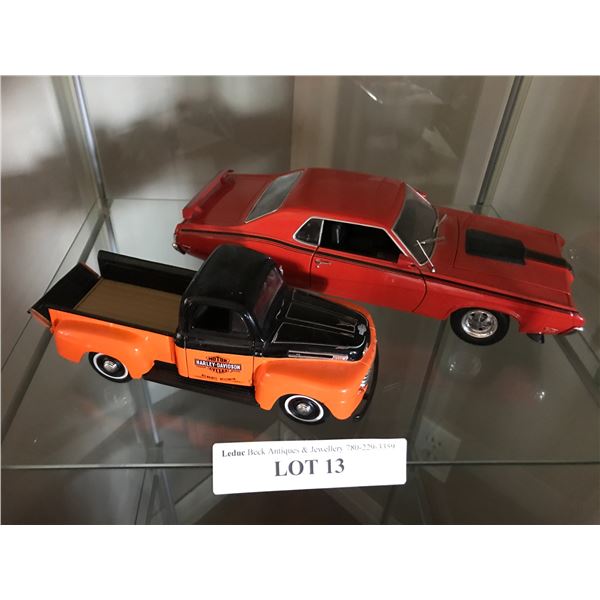 Harley-Davidson Milwaukee Wisconsin Truck & Cougar Eliminator Model Car