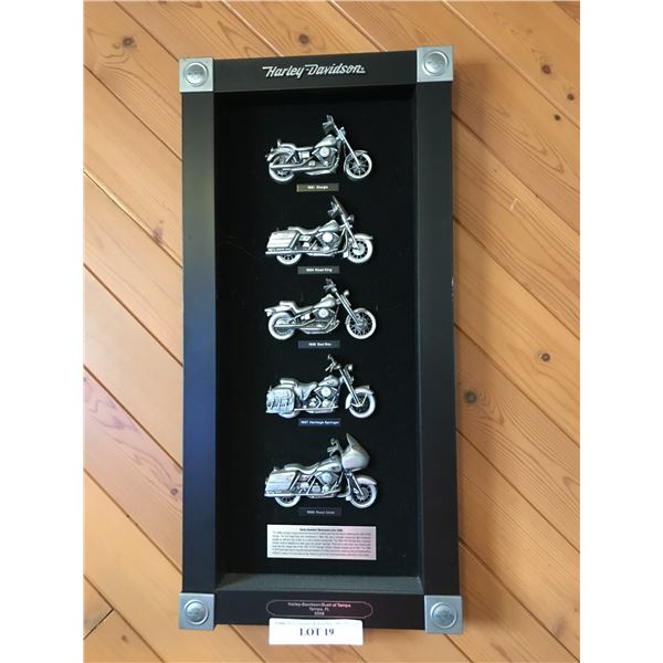 1990's Shadow Box HD Motorcycles (Without Glass)