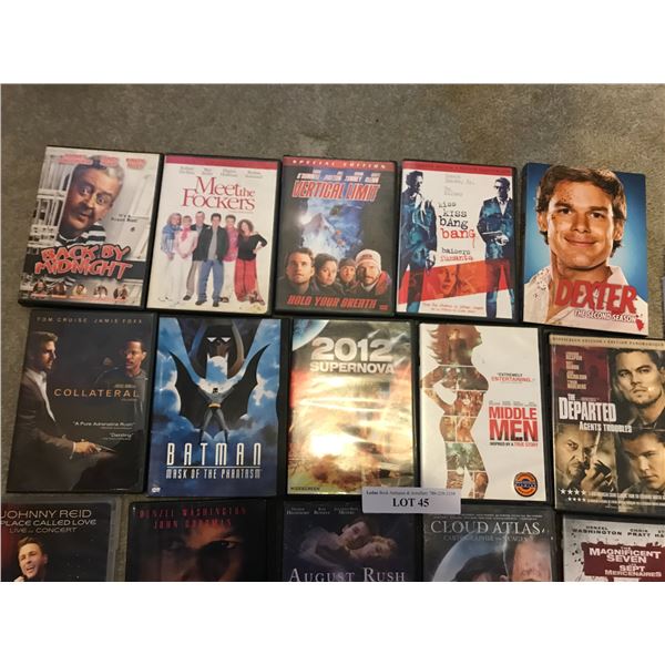 Wireless Dual Frequency Headphones & Great Selection of DVD Movies