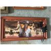 Image 3 : John Wayne Light-up Wall Décor, Buffalo Billy Wild West Poster & Vintage Framed Photographs,