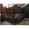 Image 5 : Harley Davidson Mirror & Two Decorative Bottle-cap Wall Decorations