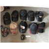Image 1 : Ten asst Ball-caps incl Harley Davidson & Harley Davidson Leather Case