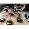 Image 1 : Three Remote Control Helicopters