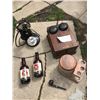 Image 1 : Antique Rotary Candlestick Telephone, Vintage Kellogg Wall Telephone, Pipe, 2 Rebels Beer Bottles & 