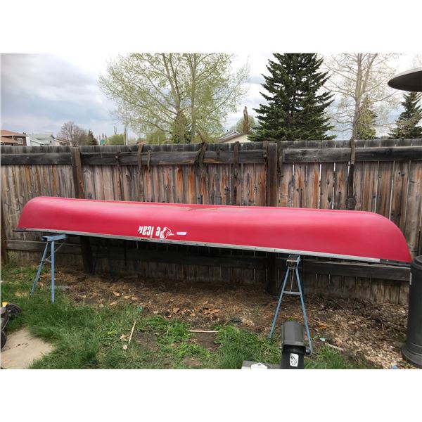 Pelican Two Seater Canoe w Paddles