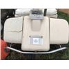 Image 2 : Harley Davidson Golf Cart, Front Fender Cracked & Wood on Back of Seats Need Repair
