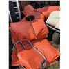 Image 1 : Assortment of Orange Tarps