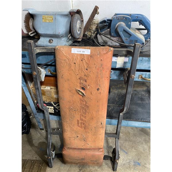 Bosch 1272 Belt Sander 3 x 24, Ram Grinder, Snap-On Tools Creeper