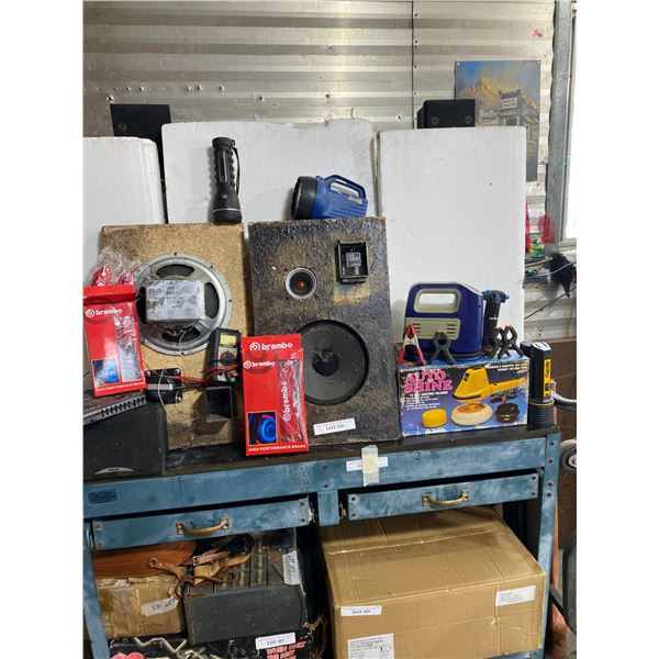 Certified Electric Pump, Brembo High Performance Brakes, Auto Shine Electric Polisher, Clarion Ampli