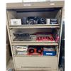 Image 1 : 4 Drawer Metal File Cabinet, Drill Doctro Drill Bit Sharpeners,