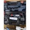 Image 2 : Craftsman Reciprocating Saw w Charger, Pneumatic Airbrush Paint Guns, Power Drill, Guide Line, Greas