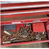 Image 12 : Huge Beach Red Tool Cabinet w Large asst of Tools
