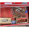 Image 13 : Huge Beach Red Tool Cabinet w Large asst of Tools