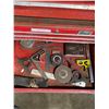 Image 14 : Huge Beach Red Tool Cabinet w Large asst of Tools