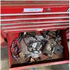 Image 16 : Huge Beach Red Tool Cabinet w Large asst of Tools
