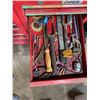 Image 20 : Huge Beach Red Tool Cabinet w Large asst of Tools