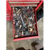 Image 21 : Huge Beach Red Tool Cabinet w Large asst of Tools