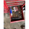 Image 22 : Huge Beach Red Tool Cabinet w Large asst of Tools