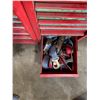 Image 24 : Huge Beach Red Tool Cabinet w Large asst of Tools