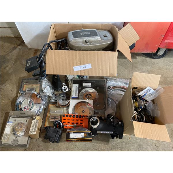Variety of Motorcycle Parts, Motorcycle Front Speakers, Grinding Disc Screaming Eagle Performance Bi
