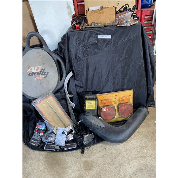 AB Dolly, Trailer Lights, Bosch Platinum Spark Plugs,Chrome Pedals, Chrome Side Bracket, Throttle Lo