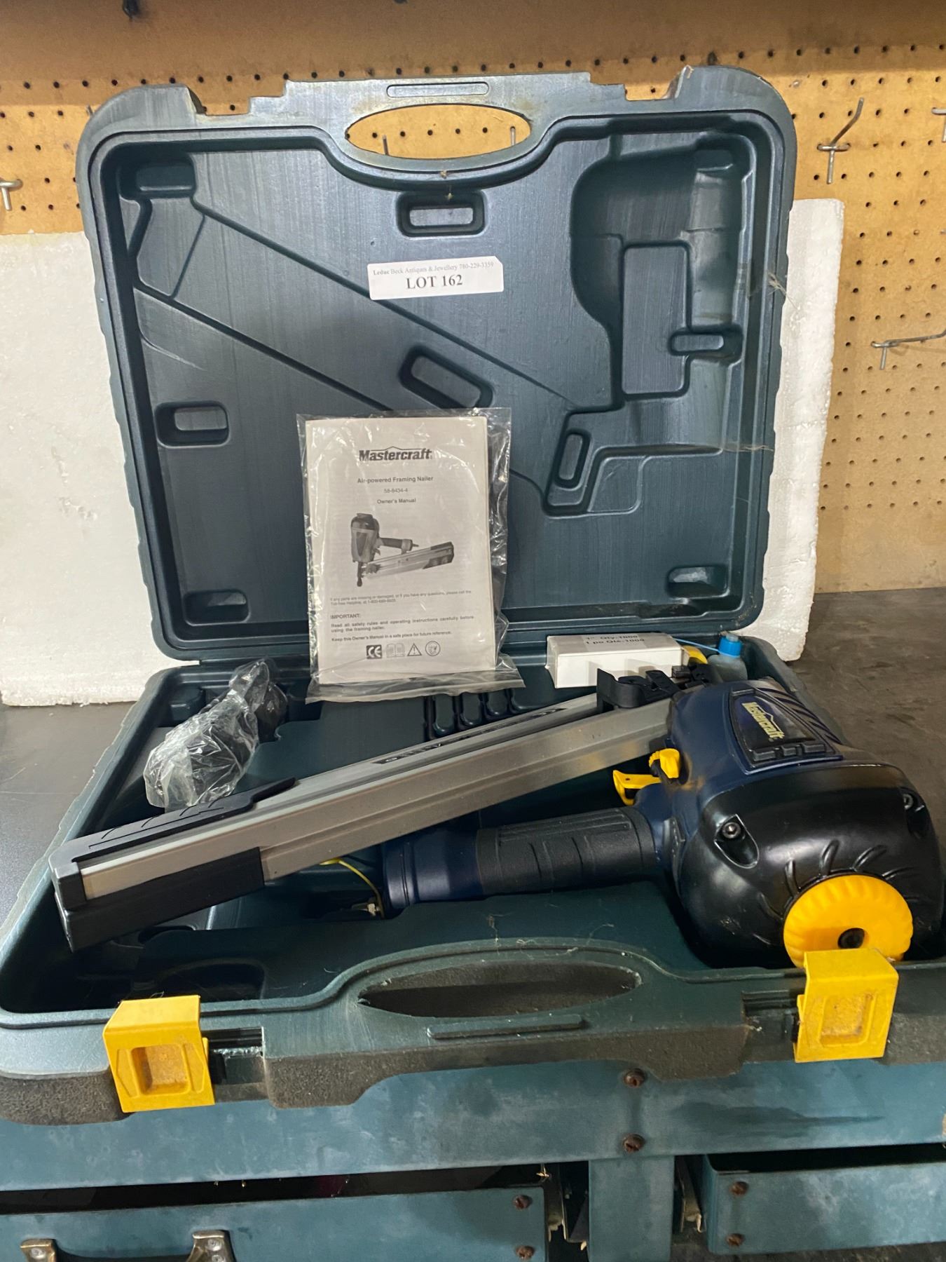 MasterCraft Air Powered Framing Nailer Beck Auctions Inc.