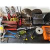 Image 3 : Tin Snips, Pliers, Wrench Set, Safety Glasses Hammer, Tar Scrapper, Tool Tray Asst Screw & Drill Bit