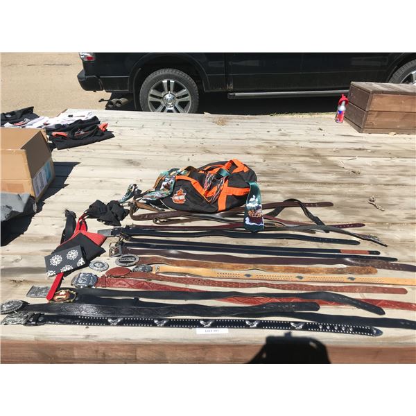 Harley Davidson Belts, duffle Bag, Headbands, Bandana's & Beanies