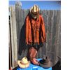 Image 1 : Suede Coat w Tassels, Straw Hats, Black Cowboy Hats, Men's Alligator Cowboy Boots