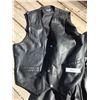 Image 3 : Harley Davidson Black Leather Jacket, Vest, Pants & Duffle Bag