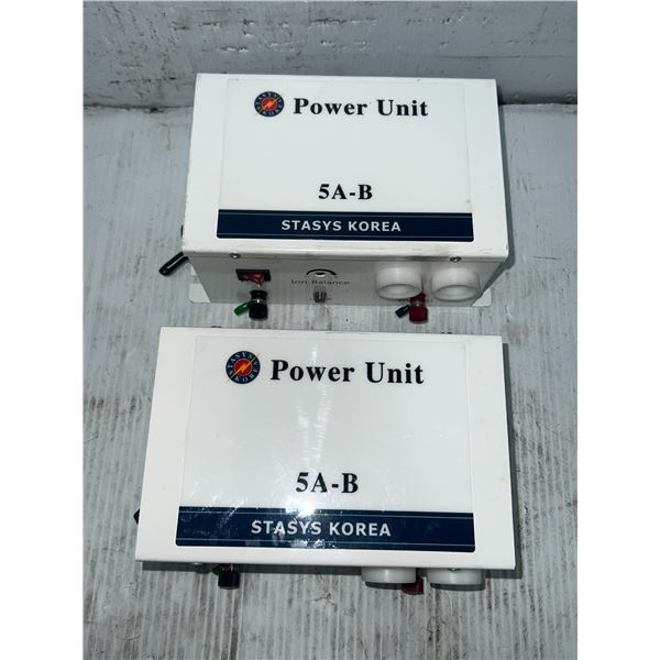 Lot of (2) Stasys Korea #5A-B Power Units