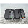 Image 1 : (2) Mitsubishi #FR-E740-3.7K Inverter Drives