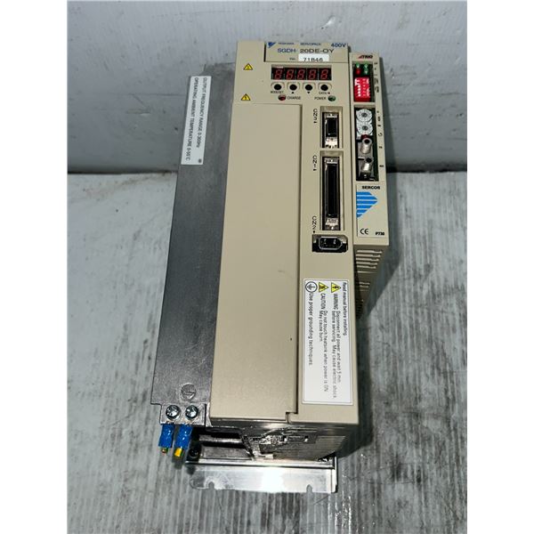 Yaskawa #SGDH-20DE-OY Servo Pack