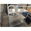 Image 1 : Stainless Steel Cart On Wheels