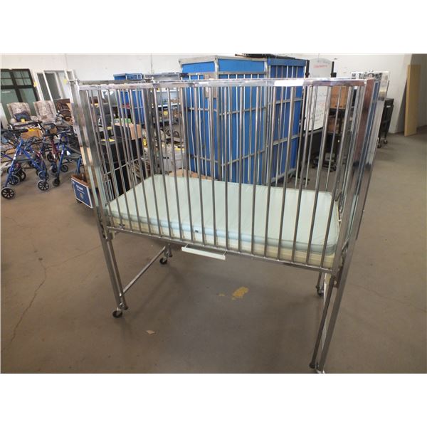 Metal Crib On Wheels