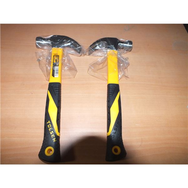 2 Tolsen Claw Hammers