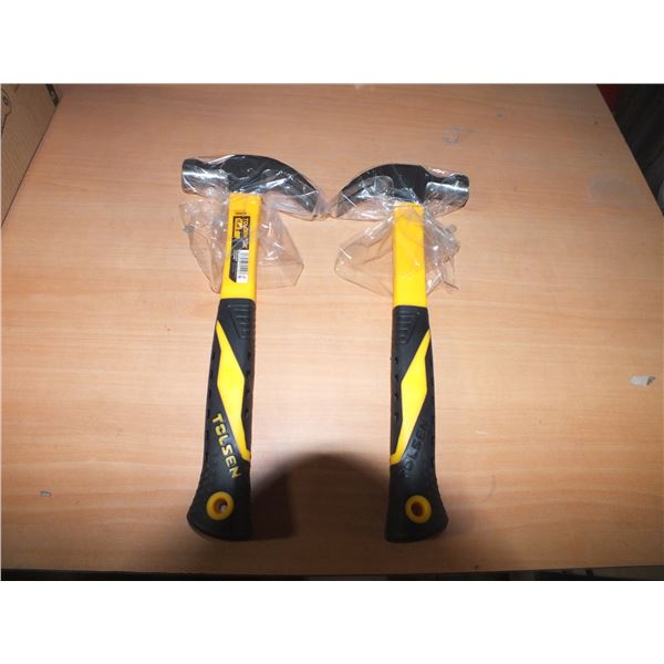 2 Tolsen Claw Hammers