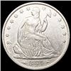 Image 1 : 1874 Arws Seated Liberty Half Dollar CLOSELY UNCIR